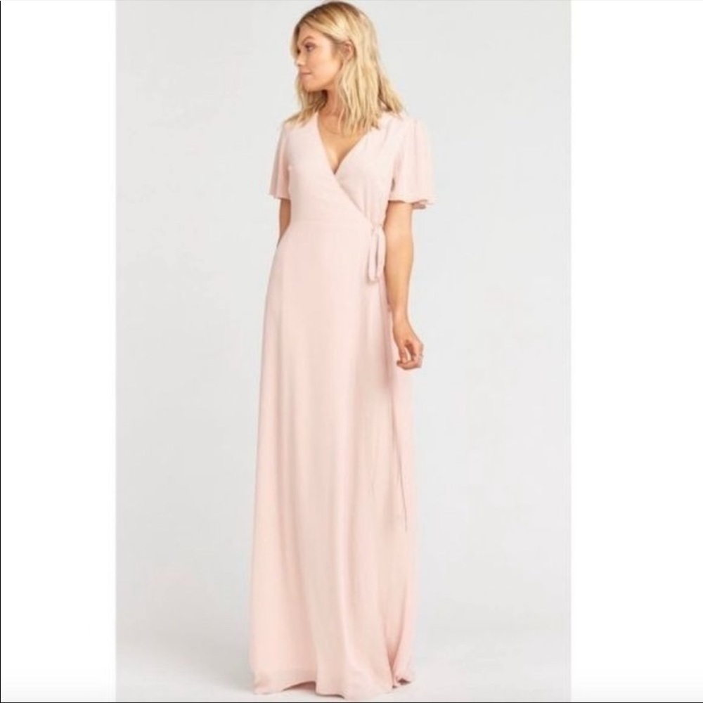 Show Me Your Mumu 	Noelle Flutter Wrap Dress